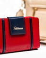 Elegantná dámska kožená peňaženka na patentku a zips - Peterson
