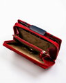 Elegantná dámska kožená peňaženka na patentku a zips - Peterson