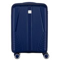Kabinowa, granatowa walizka podróżna z teleskopowym uchwytem - Peterson