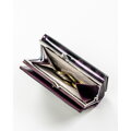 Fialová peňaženka Dámska peňaženka z lakovanej kože a ekokože - Peterson