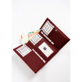 Červená dámska peňaženka so vzorom hadej kože - 4U Cavaldi