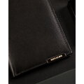 Čierna vertikálna pánska peňaženka bez vonkajšieho zapínania - Ronaldo
