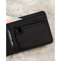 Malá pánska peňaženka z čiernej umelej kože - Peterson