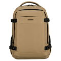 Duży plecak podróżny w kolorze khaki z miejscem na laptopa, dwukomorowy - Peterson