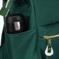 Dámsky cestovný ruksak z polyesteru v zelenej farbe s miestom na laptop - Peterson