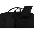 Podróżny plecak z poliestru w czarnym kolorze, idealny na bagaż podręczny - Peterson