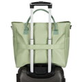 Zielona, weekendowa torba podróżna z poliestru - Peterson