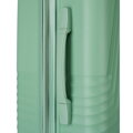 Zestaw walizek podróżnych z tworzywa ABS w zielonym kolorze - Peterson