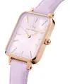 DÁMSKE HODINKY DANIEL WELLINGTON Quadro Lavender Mop 20mm DW00100637 + KRABIČKA (zw521b)