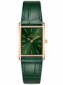 DÁMSKE HODINKY DANIEL WELLINGTON Bound Crocodile Emerald Rose Gold 22mm DW00100694 + KRABIČKA