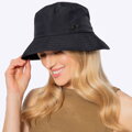 Czapka typu bucket z nylonu czarna 100-HF-001-1
