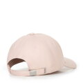 Czapka z daszkiem z bawełny różowa 100-HF-007-P
