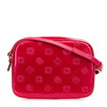 Dámska crossbody z lakovanej kože ružová 29-4E-025-P