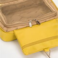 Damska kosmetyczka z ekoskóry żółta 99-4Y-235-Y