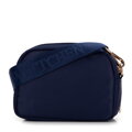 Dámska dvojpriehradková nylonová kabelka námornícka modrá 29-4P-203-90