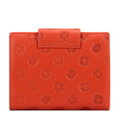 Dámska peňaženka z reliéfnej kože oranžová 99-1E-362-6