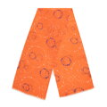 Damski szal w motyw geometryczny pomarańczowy 100-7D-00X-X9
