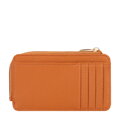 Damskie etui na karty z imitacji skóry jasny brąz 101-1Y-P12-5