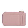 Damskie etui na karty z imitacji skóry zgaszony róż 101-1Y-P12-P