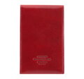 Etui na wizytówki ze skóry licowej czerwone 10-2-151-3