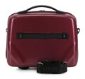 Kosmetyczka podróżna z polikarbonu jednokolorowa bordowa 56-3P-575-35