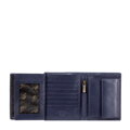 Pánska kožená peňaženka tmavomodrá 21-1-221-NL