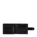 Męski portfel ze skóry naturalnej czarny 14-1-115-L1E