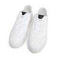 Męskie sneakersy z ekoskóry klasyczne białe 99-M-713-0