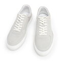 Męskie sneakersy zamszowe klasyczne jasny szare 96-M-710-8
