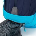 Plecak turystyczny z nylonu granatowo - niebieski 56-3S-014-90