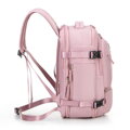 Plecak wielofunkcyjny do samolotu z poszerzeniem różowy 56-3S-017-34
