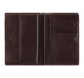 Univerzálna kožená peňaženka vertikálna hnedá 10-1-008-4
