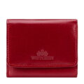 Dámska kožená peňaženka, malá, červená 14-1-078-L91