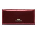 Dámska lakovaná peňaženka horizontálna bordová 25-1-075-9