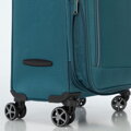 Średnia walizka miękka z poliestru morska 56-3S-172-95