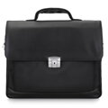 Teczka z kieszenią na laptopa 15,6” z tkaniny czarna 29-3-700-1