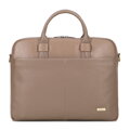 Taška na notebook 16" z kože taupe 100-3U-801-9