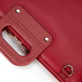 Torba na laptopa 15” z imitacji skóry bordowa 100-3P-902-3
