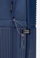 Walizka kabinowa z ABS-u i nylonu granatowa 56-3S-881-90
