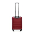 Walizka kabinowa z ABS-u żłobiona czerwona 56-3A-651-35