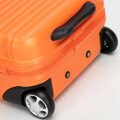Walizka kabinowa z ABS-u z żebrowaniem pomarańczowy 56-3A-315-55