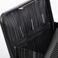 Walizka kabinowa z polikarbonu i kieszenią na laptopa 15” czarna 56-3P-900-11