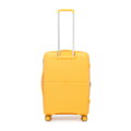 Zestaw walizek z polipropylenu w okręgi żółty 56-3T-30S-50