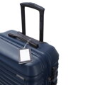 Średnia walizka z ABS - u i identyfikator z logo WITTCHEN granatowa 56-3A-312-91Z6