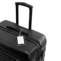 Duża walizka z ABS - u i identyfikator z logo WITTCHEN czarna 56-3A-313-11Z6