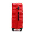 Duża walizka z ABS-u i identyfikator z logo WITTCHEN czerwona 56-3A-313-35Z6