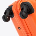 Mała walizka z ABS - u i identyfikator z logo WITTCHEN pomarańczowa 56-3A-311-55Z6