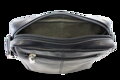 Malý čierny kožený crossbag 215-1711-60