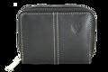 Čierny kožený zásobník na kreditné karty a vizitky 514-6776-60