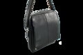 Veľký čierny kožený pánsky crossbag 215-1918-60